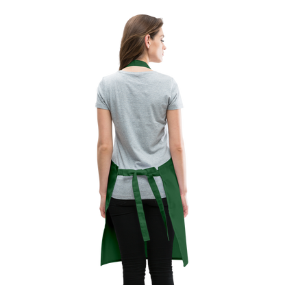 THINK I LOOK A MESS NOW?? ADULT APRON - green