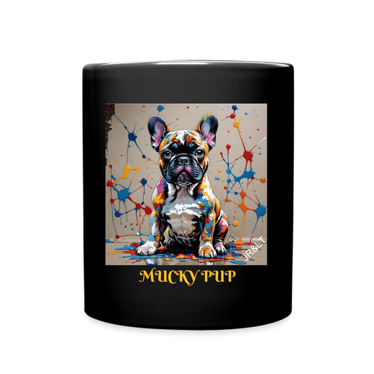 ROSIE - MUCKY PUP!! MUG - black