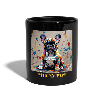 ROSIE - MUCKY PUP!! MUG - black