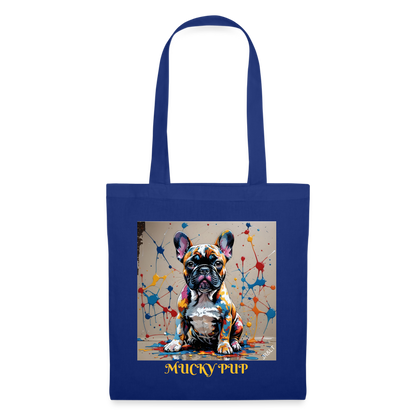 ROSIE - MUCKY PUP!! TOTE BAG - royal blue