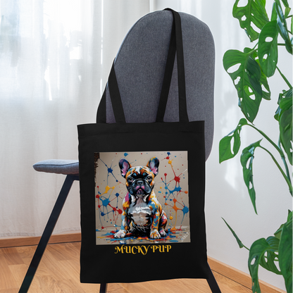 ROSIE - MUCKY PUP!! TOTE BAG - black