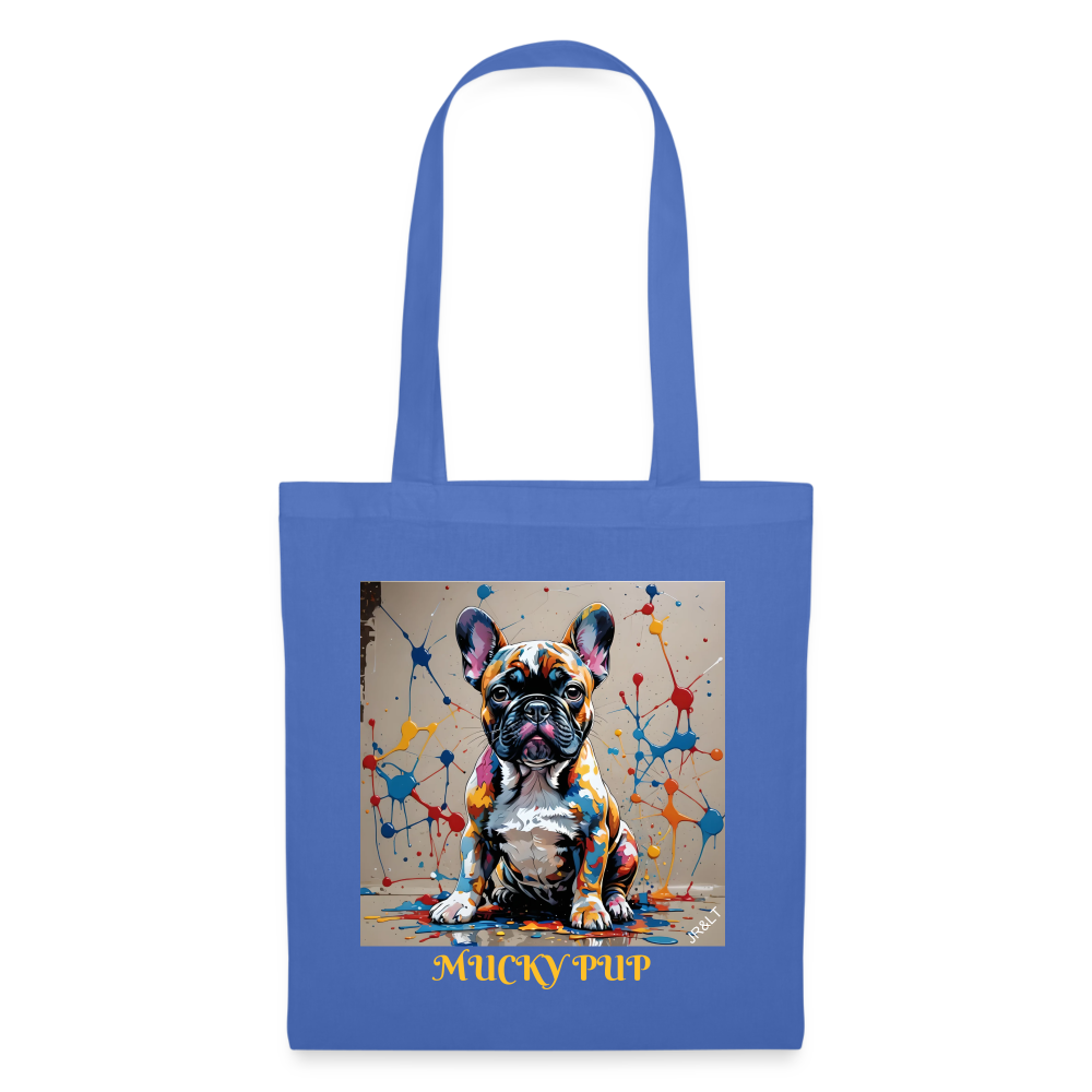 ROSIE - MUCKY PUP!! TOTE BAG - light blue