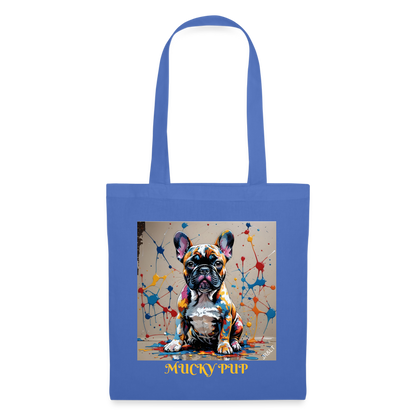 ROSIE - MUCKY PUP!! TOTE BAG - light blue