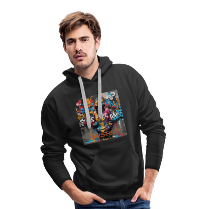 F#CK THE SYSTEM MEN'S HOODIE - black