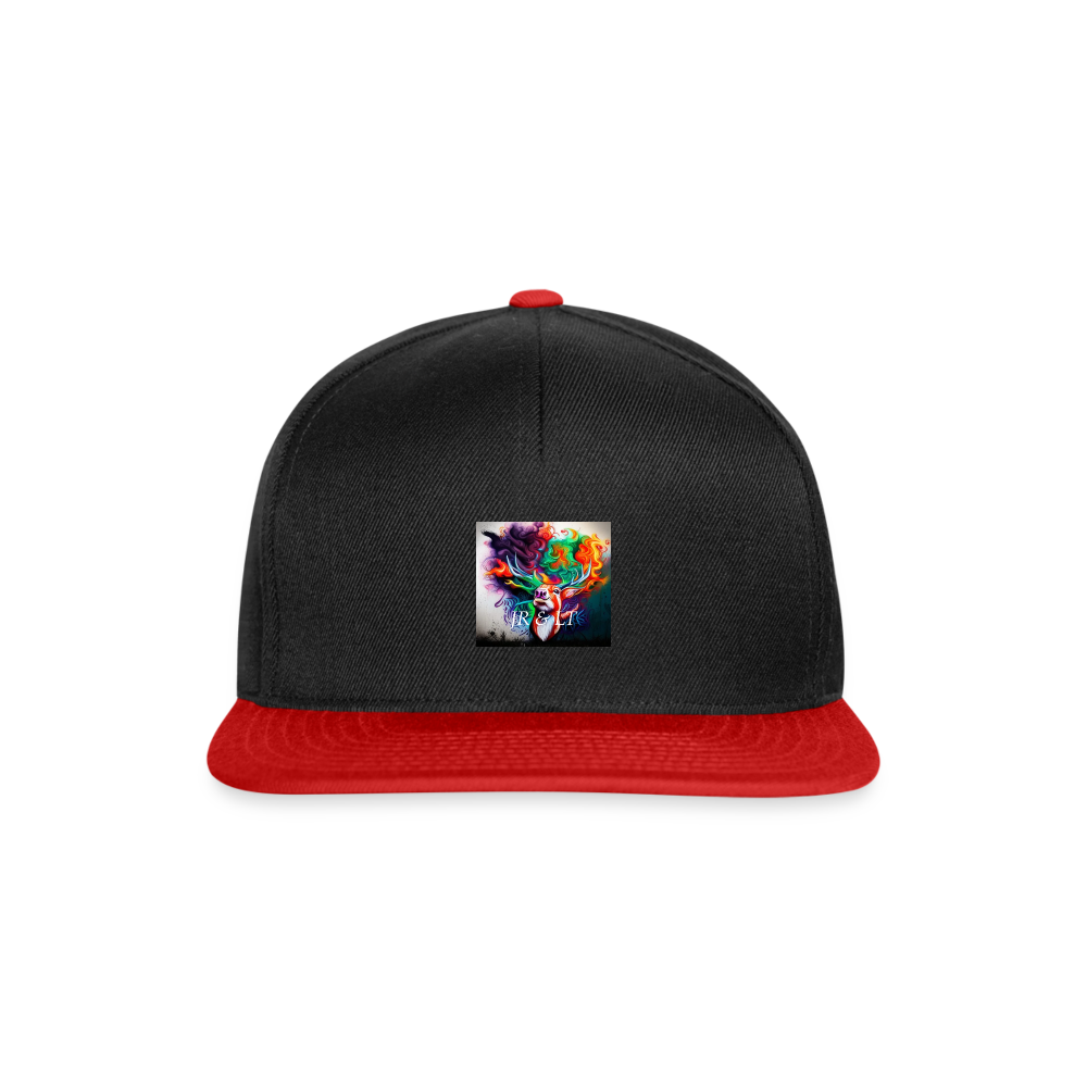 JR&LT LOGO SNAP BACK - black/red