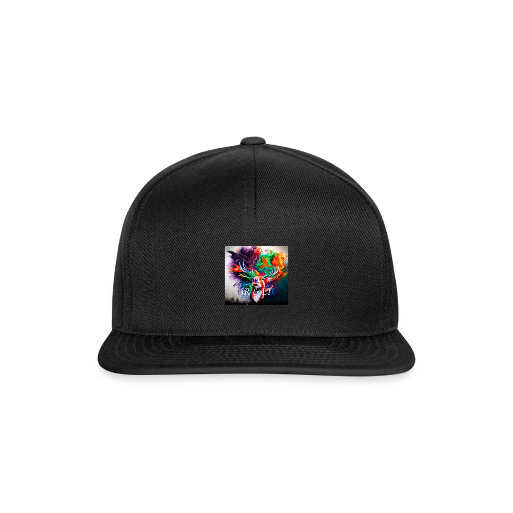 JR&LT LOGO SNAP BACK - black/black