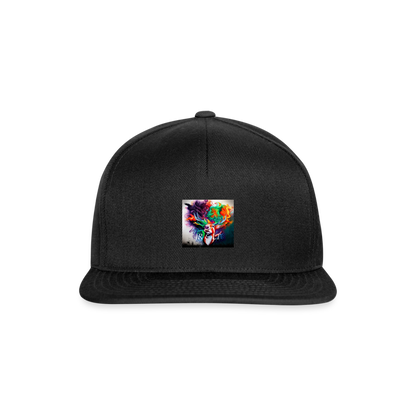 JR&LT LOGO SNAP BACK - black/black