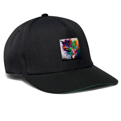 JR&LT LOGO SNAP BACK - black/black