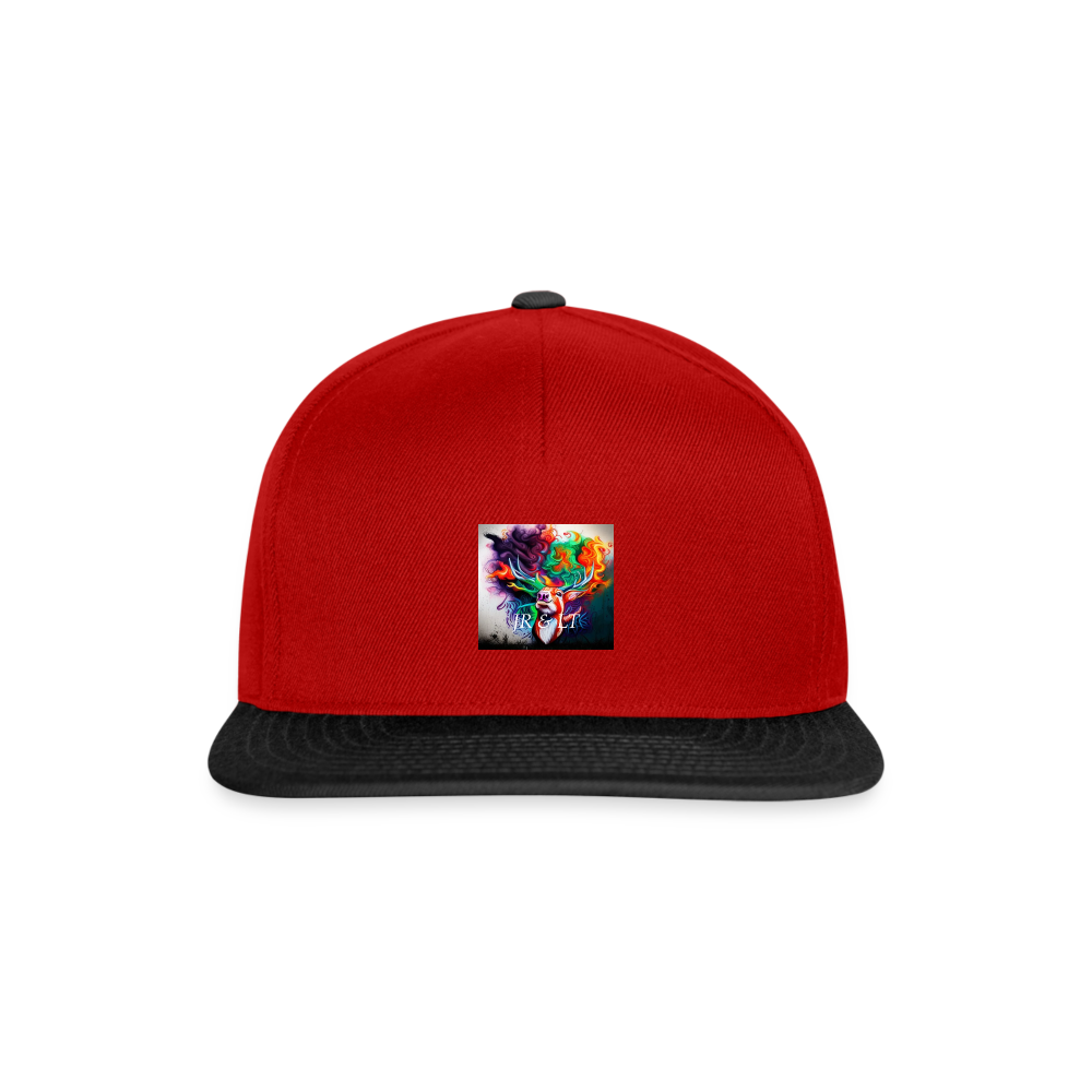 JR&LT LOGO SNAP BACK - red/black