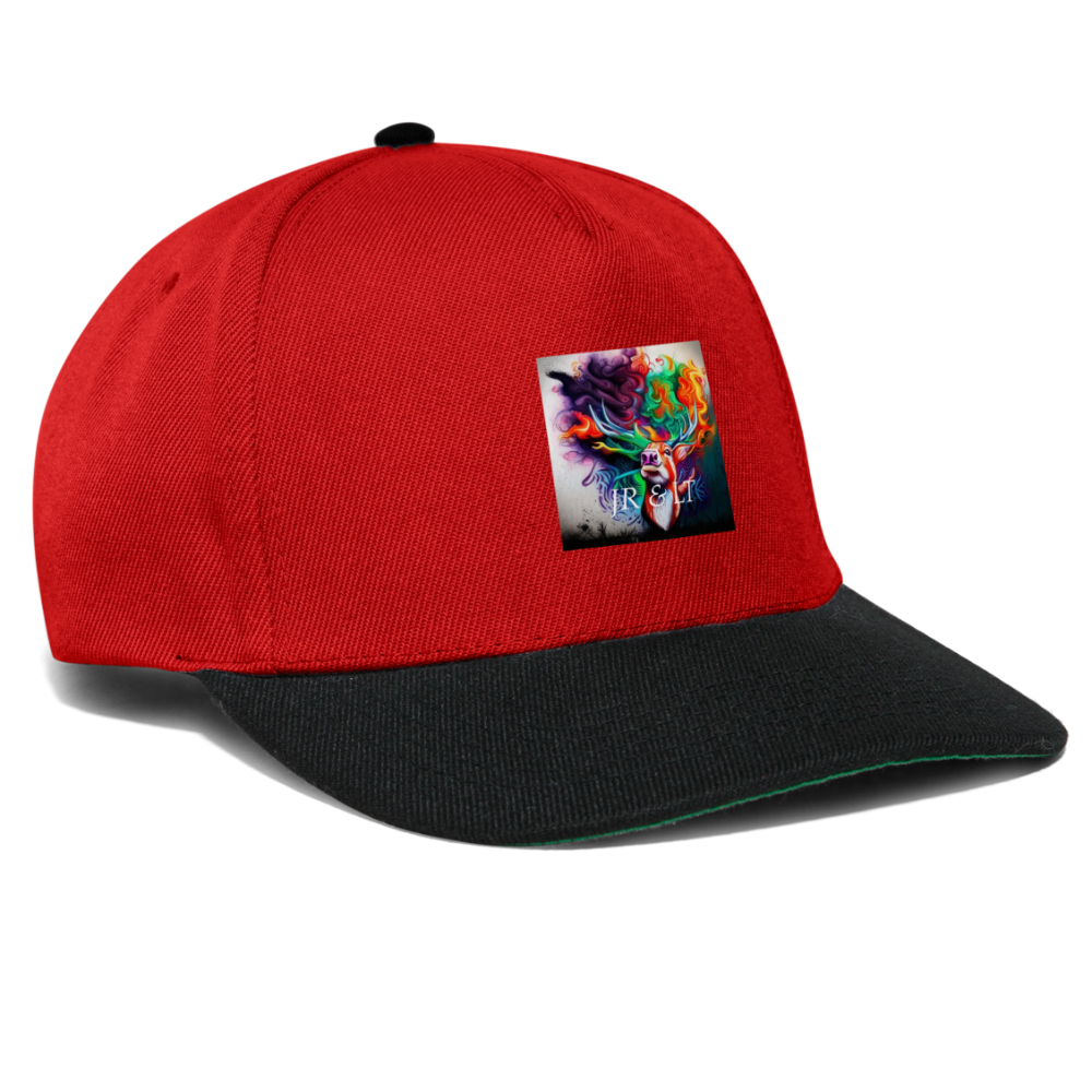 JR&LT LOGO SNAP BACK - red/black