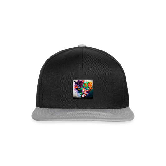 JR&LT LOGO SNAP BACK - black/grey