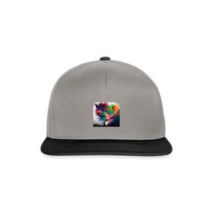 JR&LT LOGO SNAP BACK - graphite/black