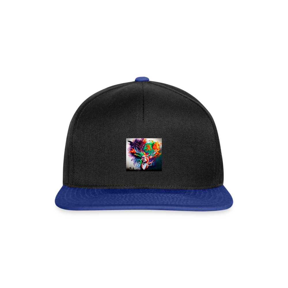 JR&LT LOGO SNAP BACK - black/bright royal