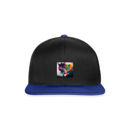 JR&LT LOGO SNAP BACK - black/bright royal