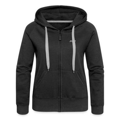 JR&LT CLASSIC ZIPPED HOODIE - black