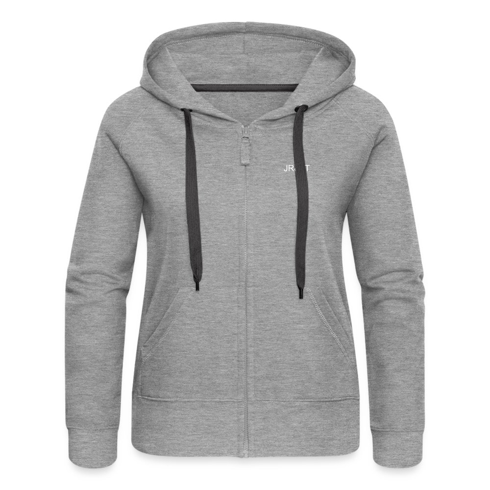 JR&LT CLASSIC ZIPPED HOODIE - heather grey