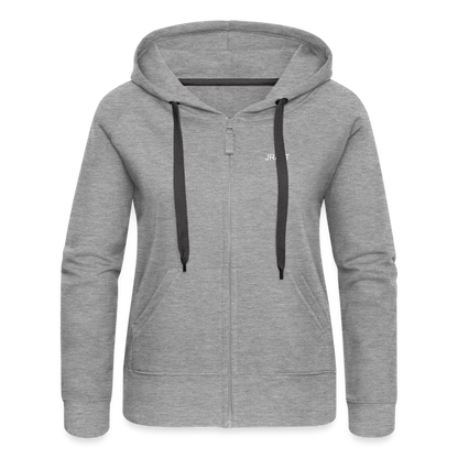 JR&LT CLASSIC ZIPPED HOODIE - heather grey