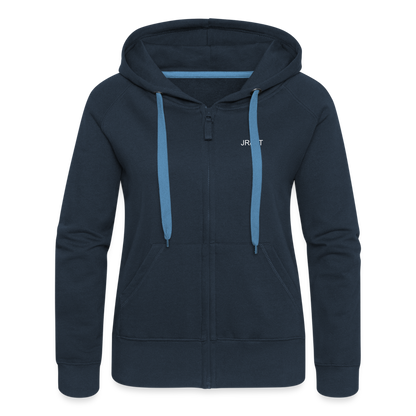 JR&LT CLASSIC ZIPPED HOODIE - navy