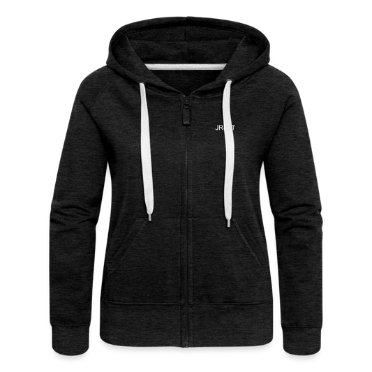 JR&LT CLASSIC ZIPPED HOODIE - charcoal grey