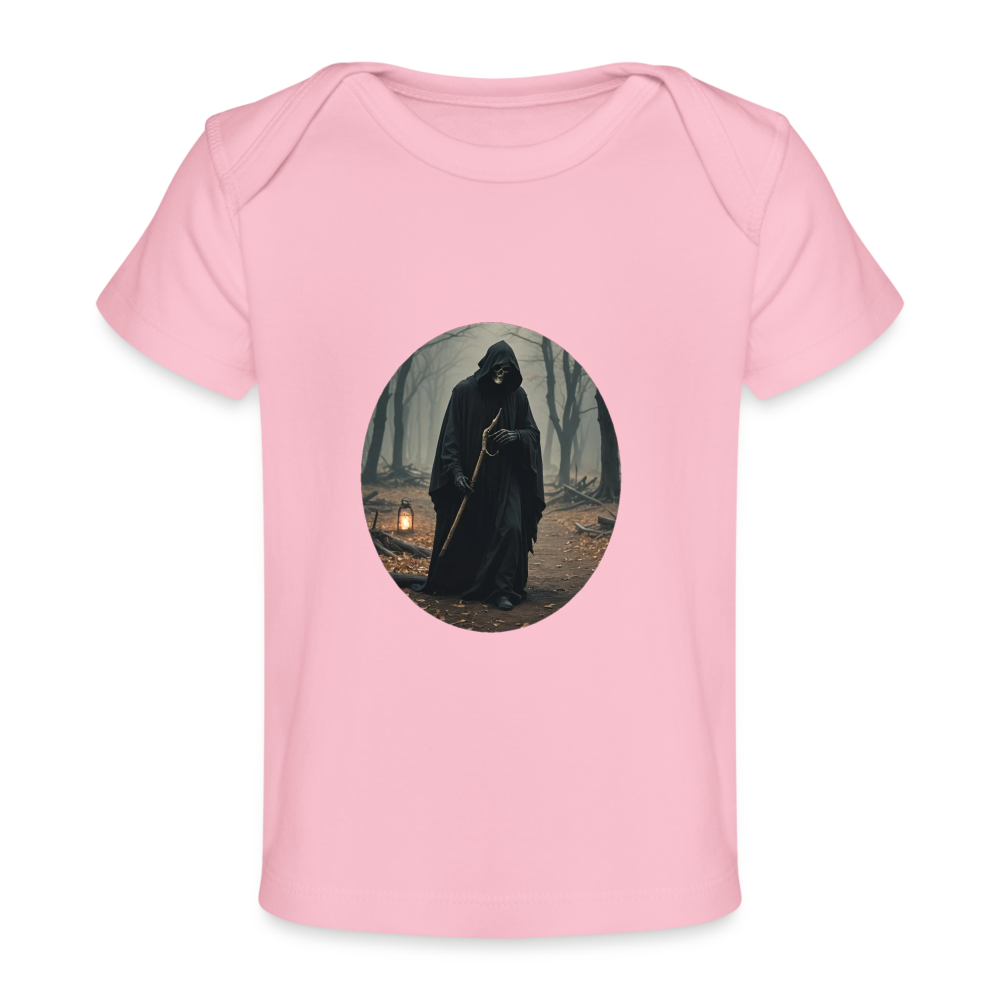 LONELY GRIM REAPER - BABY T-SHIRT - light pink