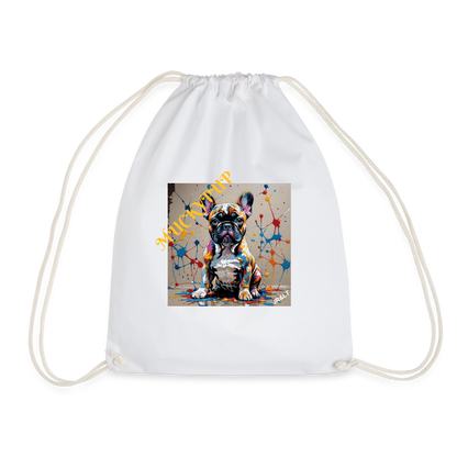 MUCKYPUUP - DRAW STRING BAG - white