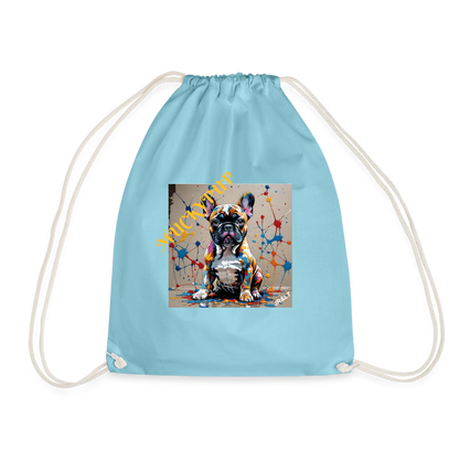 MUCKYPUUP - DRAW STRING BAG - aqua