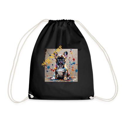 MUCKYPUUP - DRAW STRING BAG - black