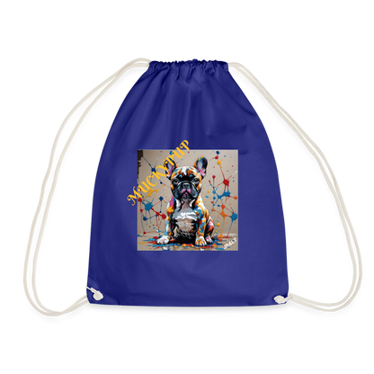 MUCKYPUUP - DRAW STRING BAG - royal blue