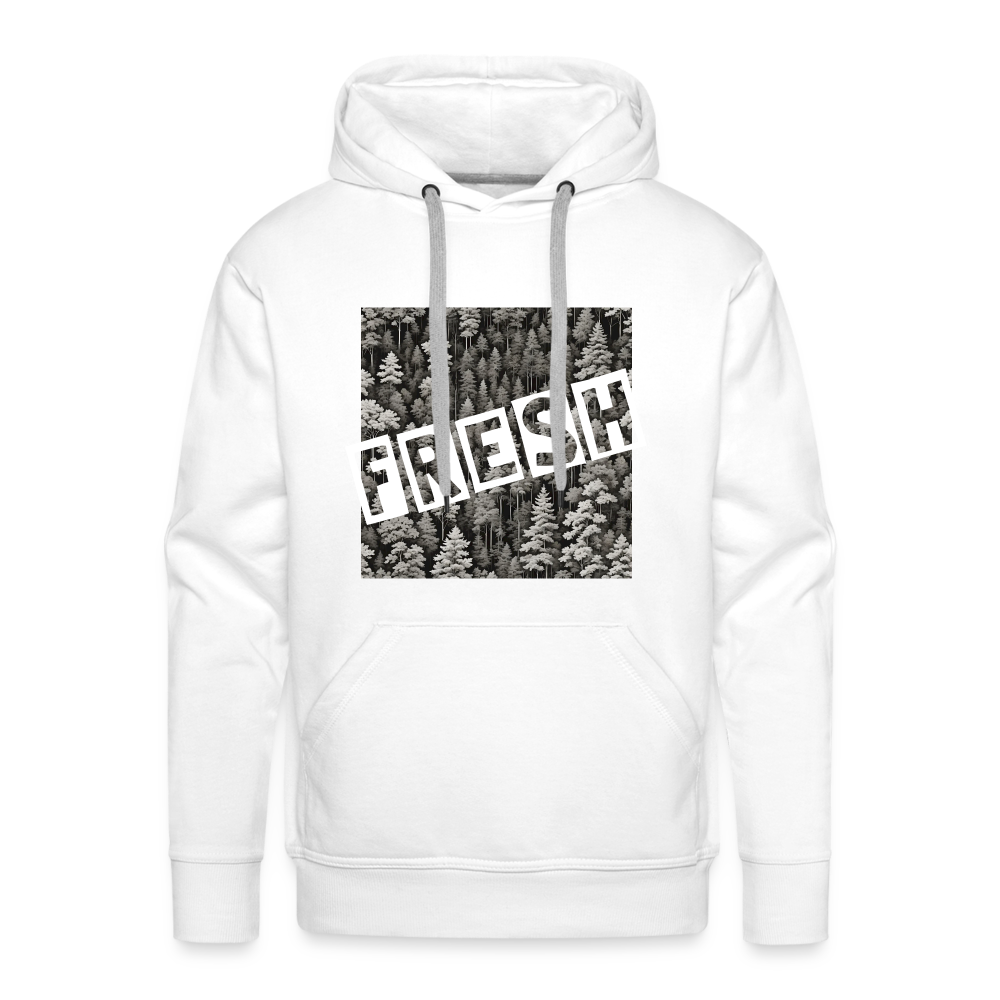 FRESH - MEN'S HOODIE - white