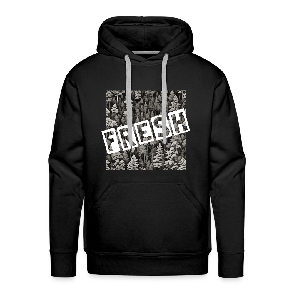 FRESH - MEN'S HOODIE - black