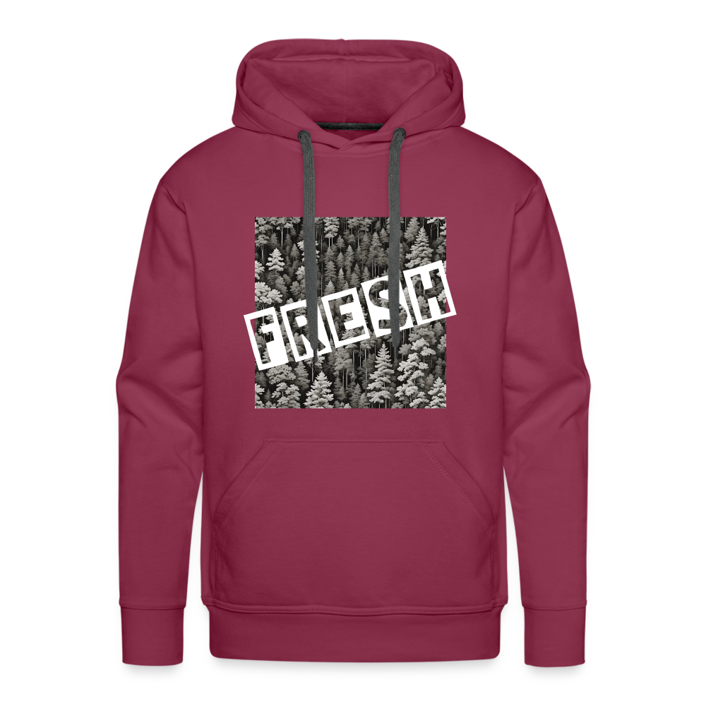 FRESH - MEN'S HOODIE - bordeaux