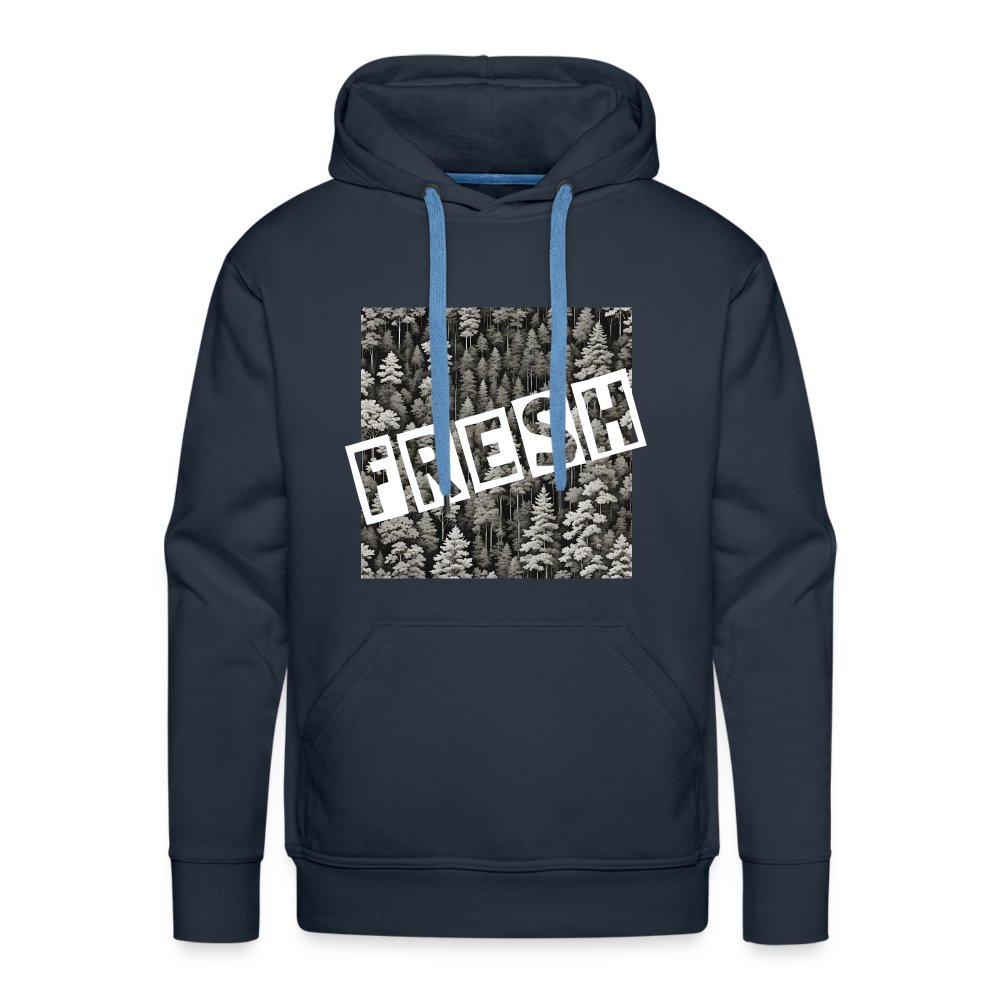 FRESH - MEN'S HOODIE - navy