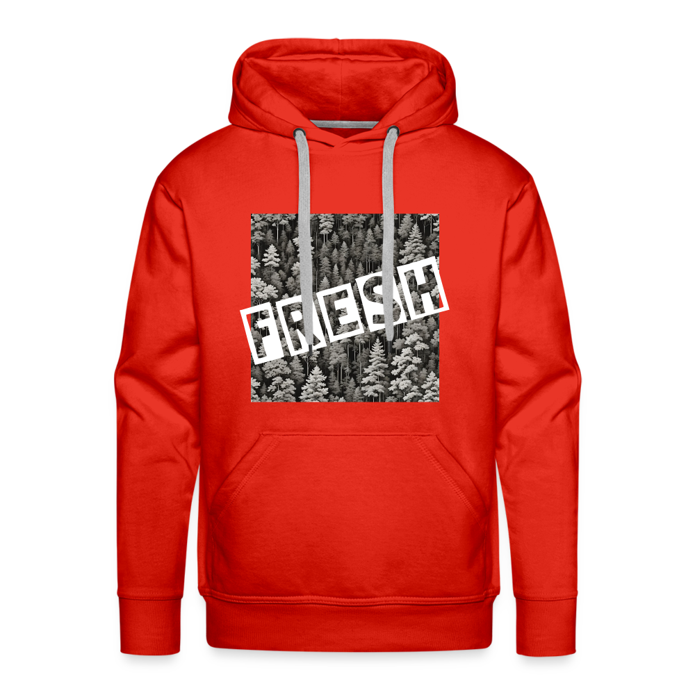 FRESH - MEN'S HOODIE - red