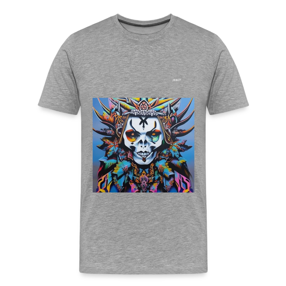 (Yūrei) MENS PREMIUM T-SHIRT - heather grey