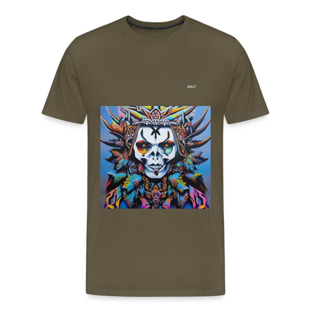 (Yūrei) MENS PREMIUM T-SHIRT - khaki