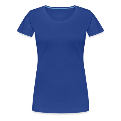 "WANTED" WOMEN'S T-SHIRT - royal blue