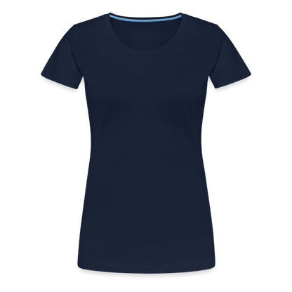 "WANTED" WOMEN'S T-SHIRT - navy