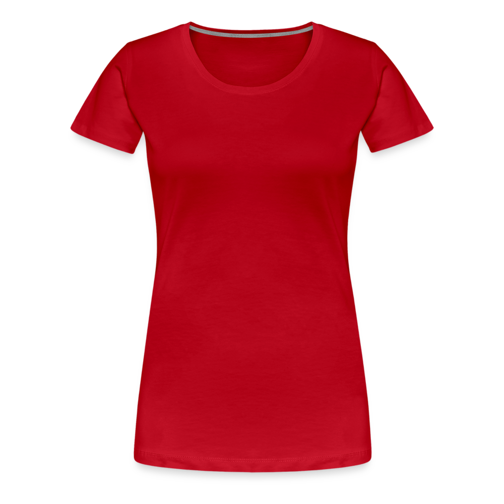 "WANTED" WOMEN'S T-SHIRT - red