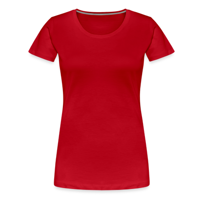 "WANTED" WOMEN'S T-SHIRT - red