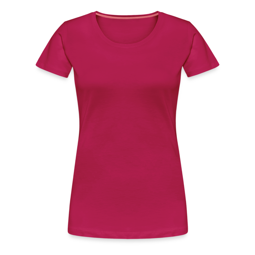 "WANTED" WOMEN'S T-SHIRT - dark pink