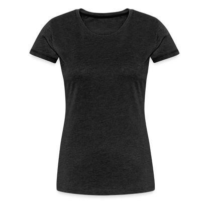 "WANTED" WOMEN'S T-SHIRT - charcoal grey