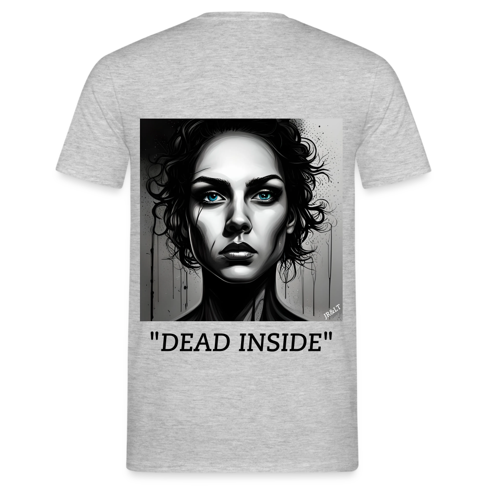 " DEAD INSIDE" MEN'S CLASSIC T-SHIRT - heather grey