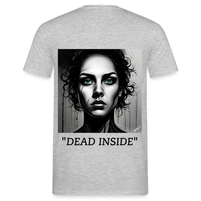 " DEAD INSIDE" MEN'S CLASSIC T-SHIRT - heather grey