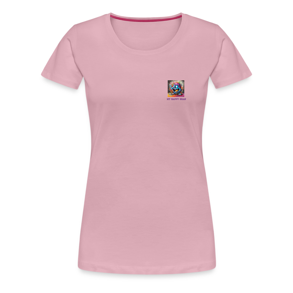 ( FLIK ) MY HAPPY BEAN - WOMEN'S PREMIUM T-SHIRT - rose shadow