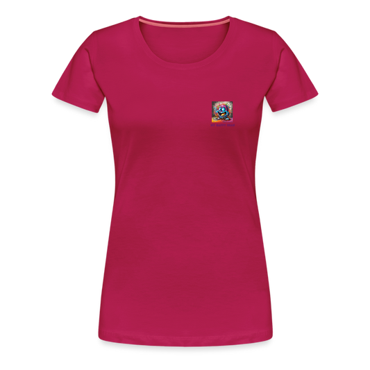 ( FLIK ) MY HAPPY BEAN - WOMEN'S PREMIUM T-SHIRT - dark pink