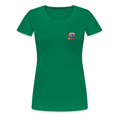 ( FLIK ) MY HAPPY BEAN - WOMEN'S PREMIUM T-SHIRT - kelly green