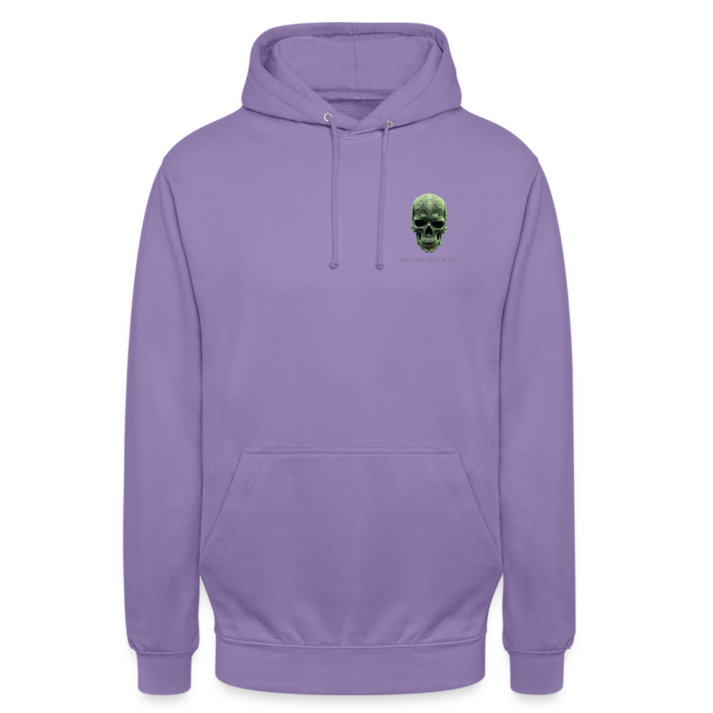 BAD TO THE BONE!! WOMEN'S  HOODIE - lavender