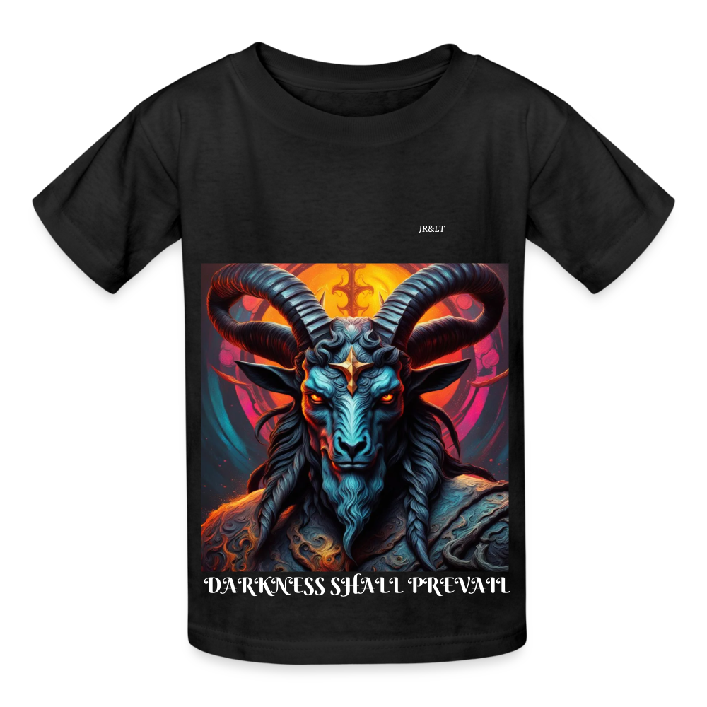 BAPHOMET!! CHILDREN'S T-SHIRT - black