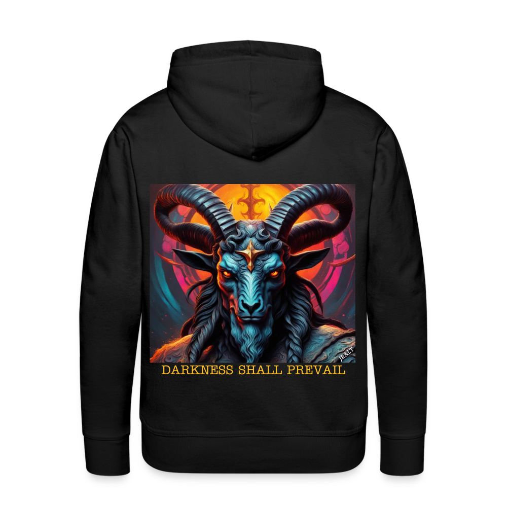 BAPHOMET!! MEN'S HOODIE - black