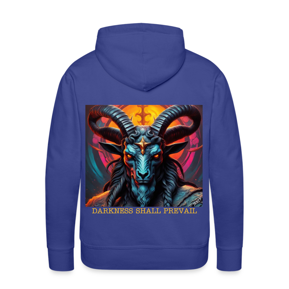 BAPHOMET!! MEN'S HOODIE - royal blue